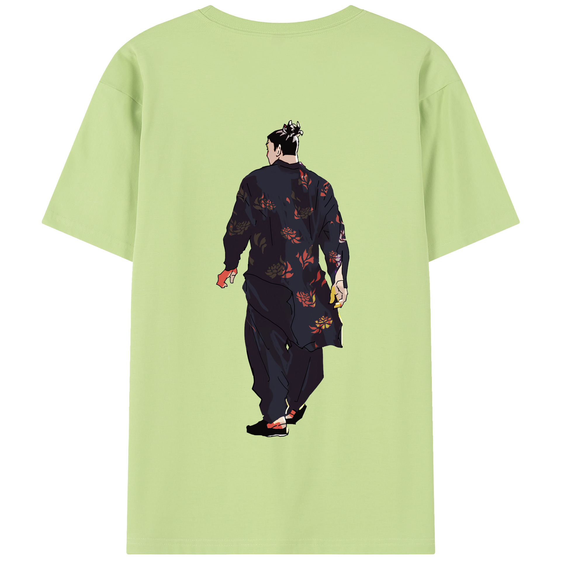 （画像用） 呪術廻戦 Jujutsu Kaisen 綿100％半袖Tシャツ（背面プリント）